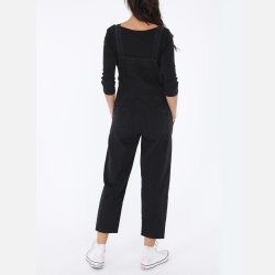 ABRIL Buksedragt i sort denim