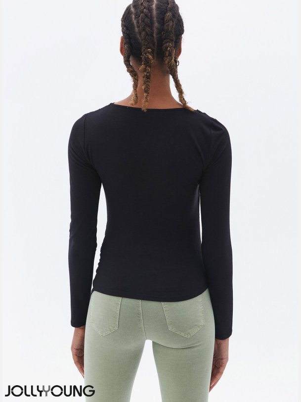 ALETA Denim bukser i stretchy kvalitet 