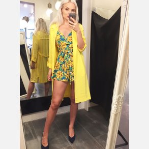 ALICE Playsuit i blomsterprint 