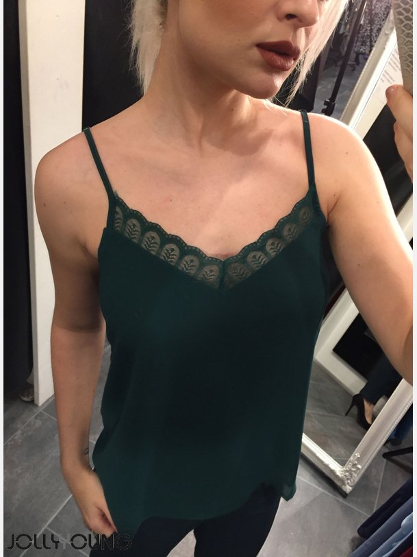 SAS Blonde top i grn farve