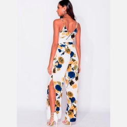 MELANIE Buksedragt i blomsterprint