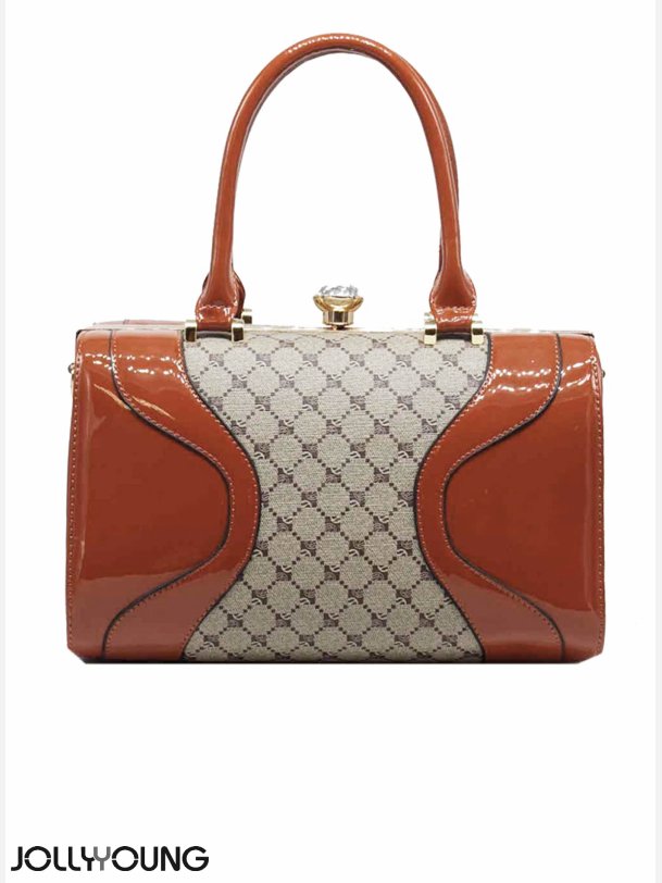 CAKLI Brun bowler hndtaske