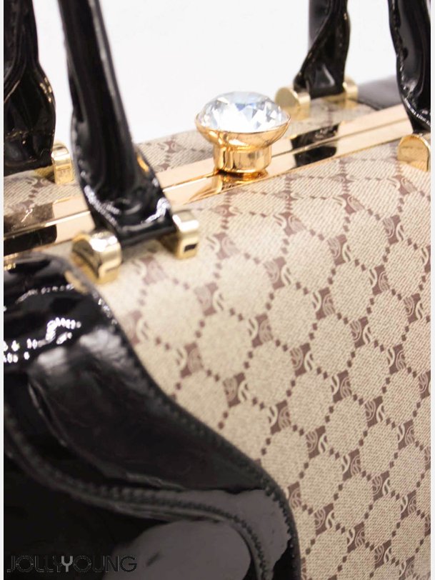 CAKLI Sort bowler hndtaske