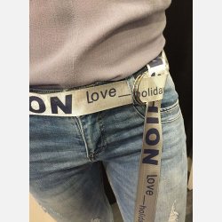 DIANA Jeans knickers med slid