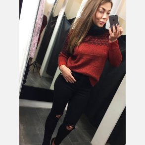 DUNA 2 Pullover med rullekrave