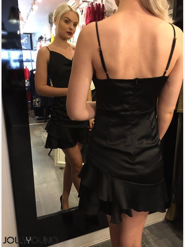 DALI Kort kjole i sort farve 