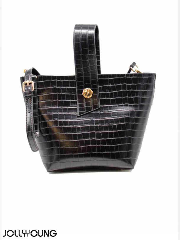 DARIA 2 i 1 taske i sort farve