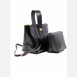 DARIA 2 i 1 taske i sort farve