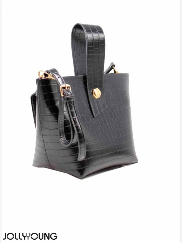 DARIA 2 i 1 taske i sort farve