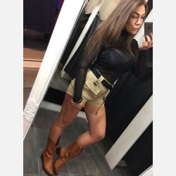 FAIRY Top i stertchy metallic materiale