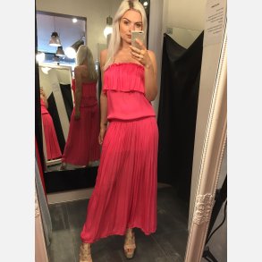 GANA Stropls kjole i pink farve