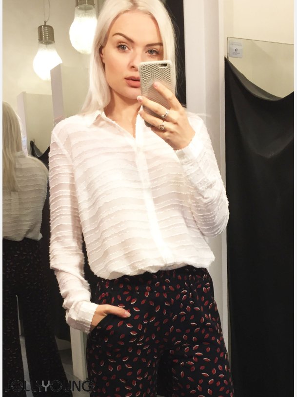 FINOLA Hvid skjorte