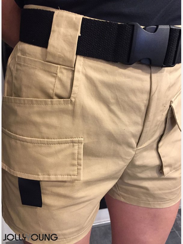 AVA Lse shorts i beige