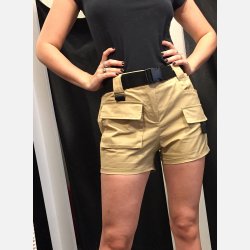 AVA Lse shorts i beige