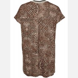 LEO Plus size tunik i animal print