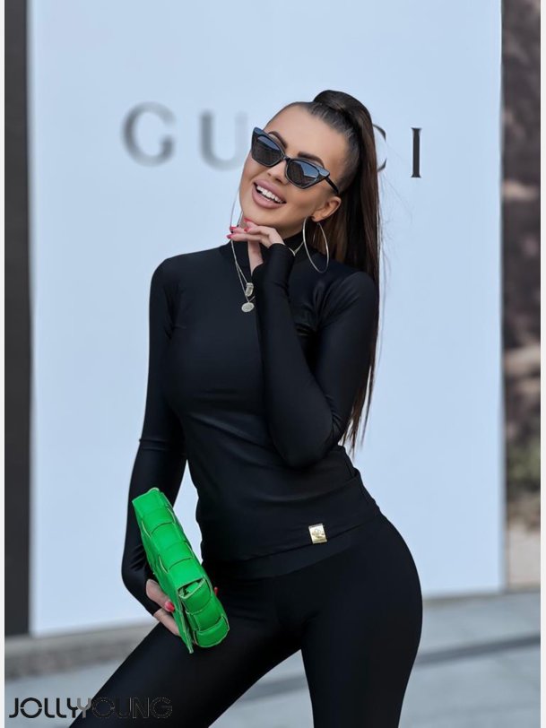 OLIK Sort st top og bukser