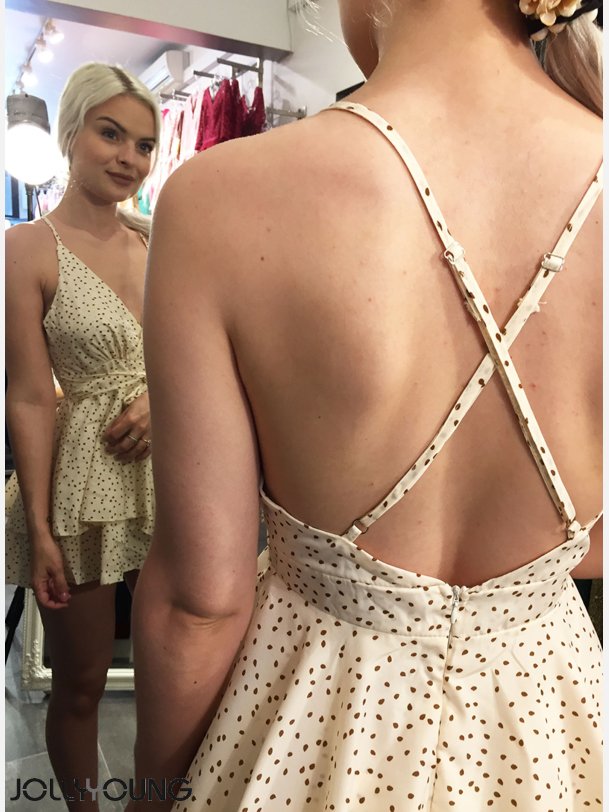 MANTA Playsuit i blomsterprint