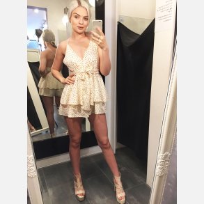 MANTA Playsuit i blomsterprint