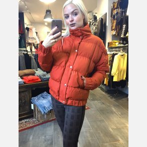 ROMA Vinterjakke i rust farve med hj krave