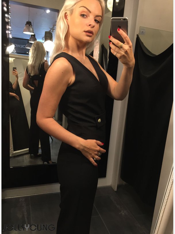 STNA Sort buksedragt