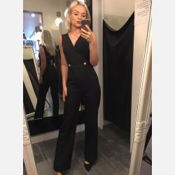 STNA Sort buksedragt