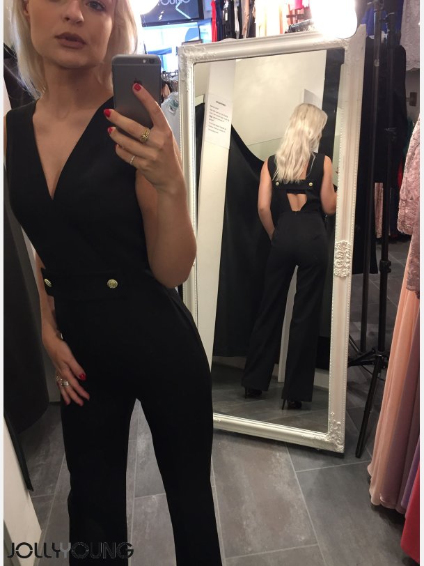 STNA Sort buksedragt