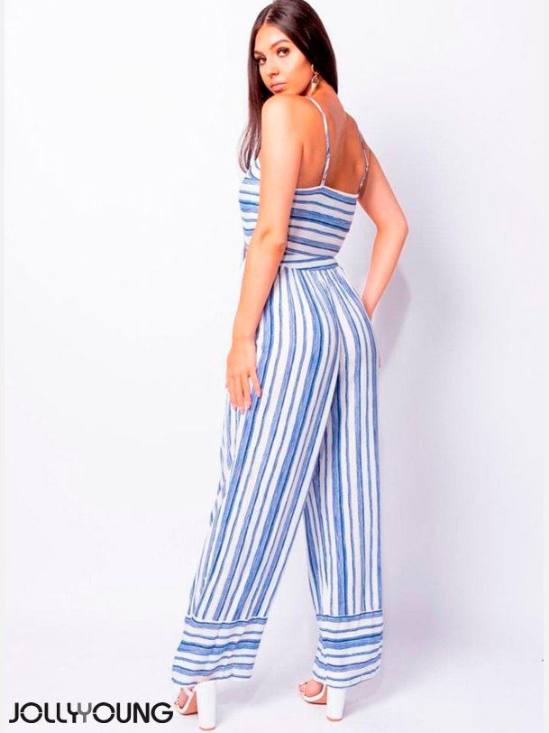 RITA Stribede buksedragt