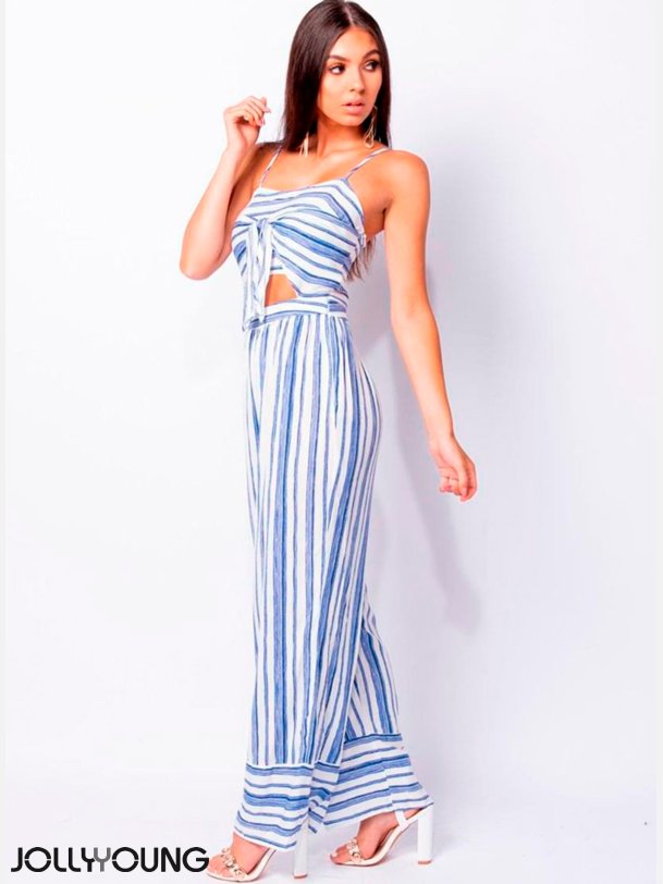 RITA Stribede buksedragt