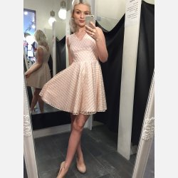 MODELLO Ternet rosa blondekjole