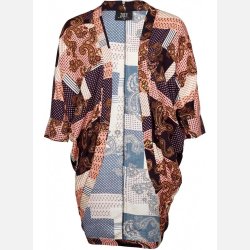 VALERIA  Plus size printet kimono