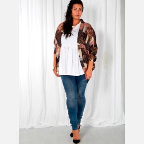 VALERIA  Plus size printet kimono