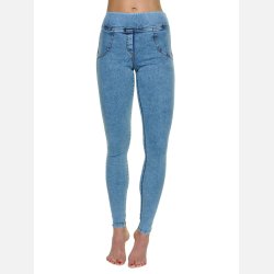 FREYA PANTS DENIM - PUSH-UP DENIM PANTS MED STRETCH