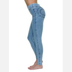 FREYA PANTS DENIM - PUSH-UP DENIM PANTS MED STRETCH