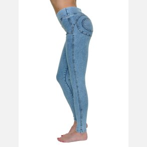 FREYA PANTS DENIM - PUSH-UP DENIM PANTS MED STRETCH